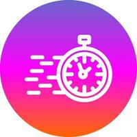 diseño de icono de vector de tiempo rápido