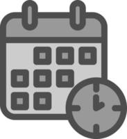 Time Management Vector Icon Design