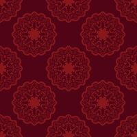 Seamless background with decorative flowers. Mexico. Design with manual hatching. Ethnic boho ornament. Textile. illustration for web design or print. vector
