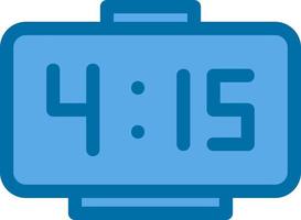 Digital Clock Vector Icon Design