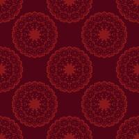 Seamless background with decorative flowers. Mexico. Design with manual hatching. Ethnic boho ornament. Textile. illustration for web design or print. vector