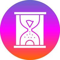 Hourglass Vector Icon Design