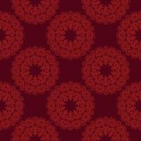Seamless background with decorative flowers. Mexico. Design with manual hatching. Ethnic boho ornament. Textile. illustration for web design or print. vector