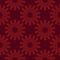 Seamless background with decorative flowers. Mexico. Design with manual hatching. Ethnic boho ornament. Textile. Vector illustration for web design or print.