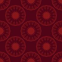 Seamless background with decorative flowers. Mexico. Design with manual hatching. Ethnic boho ornament. Textile. illustration for web design or print. vector