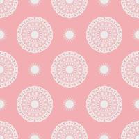 el patrón geométrico con líneas, tintes de patrón sin costura rosa, patrón sin costura vectorial. repitiendo patrones florales geométricos y sin costuras. vector