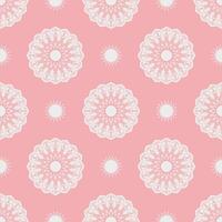 The geometric pattern with lines ,Tints of Pink Seamless pattern, Vector Seamless pattern. Repeating geometric, Seamless floral pattern.