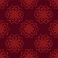 Seamless background with decorative flowers. Mexico. Design with manual hatching. Ethnic boho ornament. Textile. Vector illustration for web design or print.
