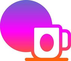 Coffee Time Vector Icon Design