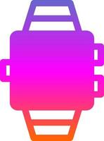 Smartwatch Alarm Vector Icon Design