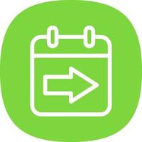 Tomorrow Vector Icon Design