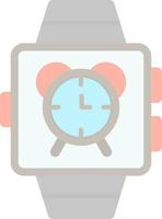 diseño de icono de vector de alarma de reloj inteligente