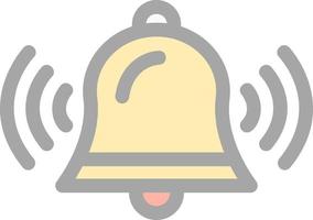 Ring Bell Vector Icon Design