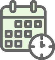 Time Management Vector Icon Design