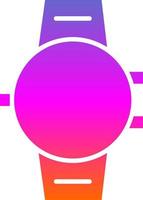 diseño de icono de vector de reloj de pulsera