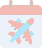 Travel Date Vector Icon Design