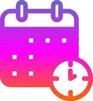 Time Management Vector Icon Design