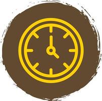 Wall Clock Vector Icon Design