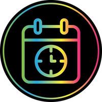 Deadline Vector Icon Design