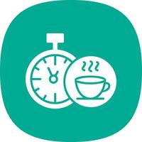 Tea Time Vector Icon Design