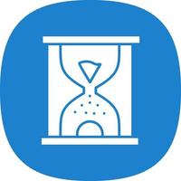 Hourglass Vector Icon Design