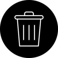 Trash Can Vector Icon