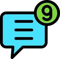 Lot of Messages Vector Icon Design