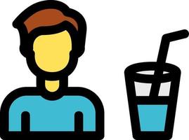 Drink Vector Icon Design