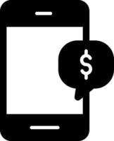 Recibir diseño de icono de vector de dinero