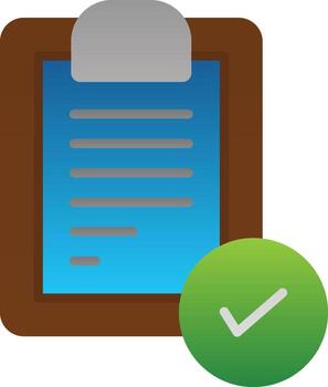 Checking Files Vector Icon Design