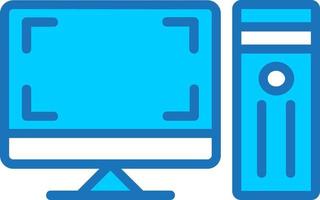Computer Vector Icon