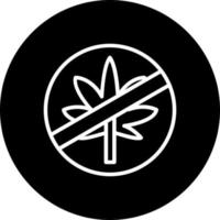 No Drugs Vector Icon