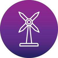 Windmill Vector Icon