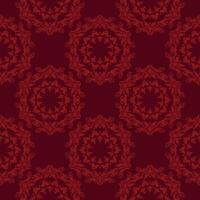 Seamless background with decorative flowers. Mexico. Design with manual hatching. Ethnic boho ornament. Textile. Vector illustration for web design or print.