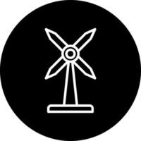 Windmill Vector Icon