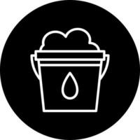 Water Bucket Vector Icon