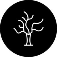 Dry Tree Vector Icon