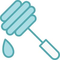 Honey Dipper Vector Icon