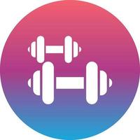 Dumbbells Vector Icon