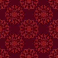 Seamless background with decorative flowers. Mexico. Design with manual hatching. Ethnic boho ornament. Textile. illustration for web design or print. vector