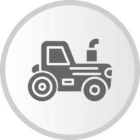 icono de vector de tractor