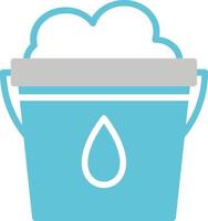 Water Bucket Vector Icon