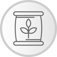 Seed Bag Vector Icon