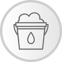 Water Bucket Vector Icon