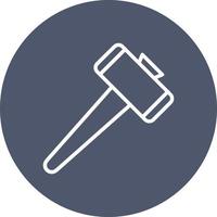 Hammer Vector Icon