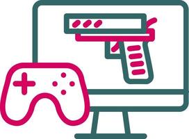 Shooting Game Vector Icon