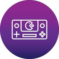 Game Console Vector Icon