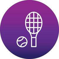 Tennis Vector Icon