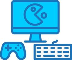 Gaming Setup Vector Icon