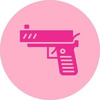 icono de vector de pistola